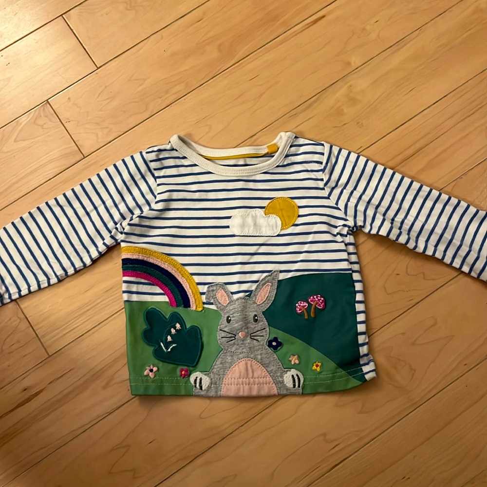 Darling baby Boden 3-6 month top